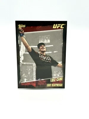 2010 Topps UFC Gold Thick Insert SP #14 Luiz Cane - Image 1 of 2