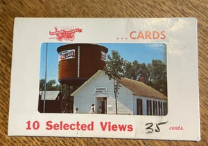 Lote de 10 Postales Pioneer Village MINDEN NEBRASKA Años 50 Carpeta Original 35c - Imagen 1 de 3