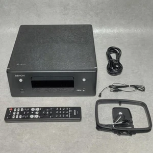 Gebrauchter DENON RCD-N10 Schwarz Netzwerk CD Receiver Hi-Res HEOS AirPlay 2 ... - Bild 1 von 5
