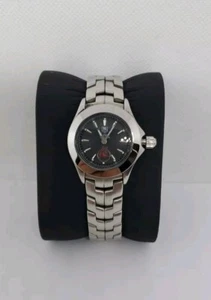 Women's TAG HEUER Link TIGER WOODS Edition Stainless Steel Wristwatch - Picture 1 of 16