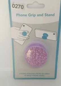 Empuñadura y soporte para teléfono celular (púrpura) - Imagen 1 de 4