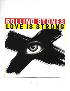 Rolling Stones-Love Is Strong(2 vers)/The Storm(bonus) *US 7" Vinyl Record W/PS* - Picture 1 of 2