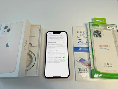 Apple iPhone 13 Pink / Rosa 256GB - 100% Batt. - Neuwertiger Zustand - Gewährl. - Bild 1 von 4