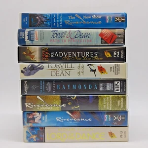 X8 Dance Related VHS Video Bundle, Torvil & Dean/Riverdance/Raymonda + More - Picture 1 of 13