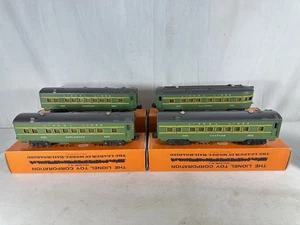 4er Set Lionel Original Nachkriegs-Personenwagen der Serie 2400 in grün! - Bild 1 von 20
