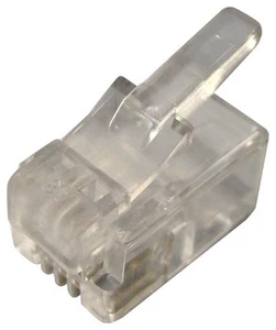 MULTICOMP PRO - RJ11 Stekker, 4P4C, Plat - Afbeelding 1 van 1