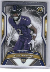 2024 Topps Resurgence Nate Wiggins RC #108 Baltimore Ravens Rookie - Imagen 1 de 2
