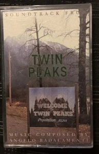 Twin Peaks Angelo Badalamenti Soundtrack Cassette Tape David Lynch - Picture 1 of 4