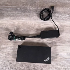 Lenovo ThinkPad USB-C 3.0 Dock Generation 2 LDC-G2 Gen2 Docking Station HDMI DP - Photo 1/8