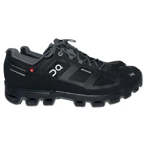 ON Cloud Venture Men’s Shoes Size 11.5 Black Gray Waterproof Trail Sneakers - Picture 1 of 14