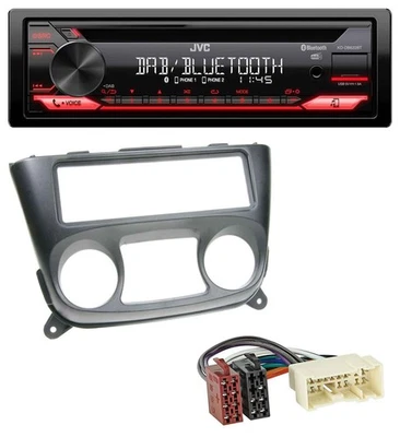 JVC CD DAB USB Bluetooth MP3 Autoradio für Nissan Almera N16 (ab 2000) - Bild 1 von 4