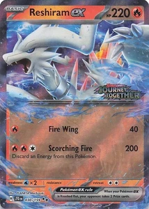Reshiram ex (Journey Together Stamped) Double Rare Holo Miscellaneous Cards & Pr - Picture 1 of 2