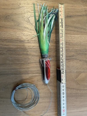 Big Game Reel Tight Fishing Lure Big Game Trolling Tuna Marlin Mahi Rigged - Bild 1 von 4