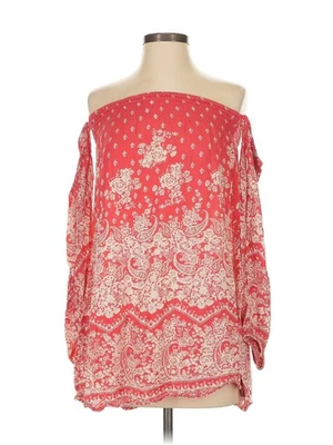 Billabong Women Pink Long Sleeve Blouse XS - Image 1 of 4