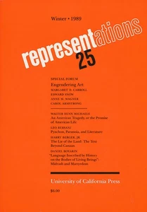 Representations 25: Special Forum on Engendering Art (Winter 1989) - Picture 1 of 1