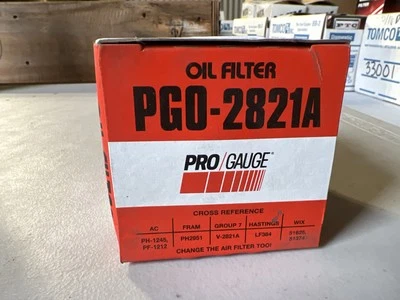 Novo Filtro de Óleo Genuíno Pro Gauge PGO-2821A [PACOTE COM 5] - Imagem 1 de 2