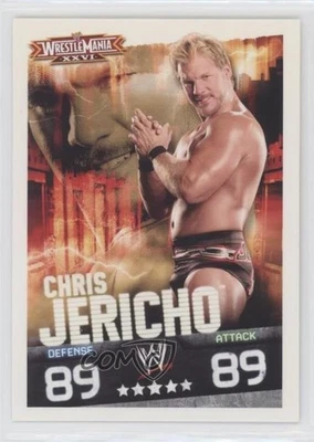 2009 Topps WWE Slam Attax Wrestlemania Chris Jericho - Image 1 of 2