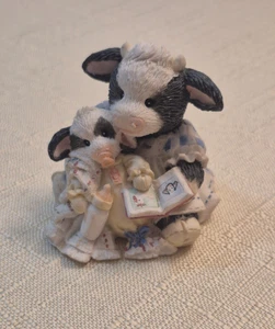 Mary's Moo Moos Pasture Bedtime #452MM450 Enesco 1993 - Picture 1 of 6