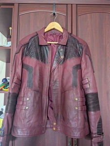 Star Lord Leather Jacket Men's Size L - Picture 1 of 9