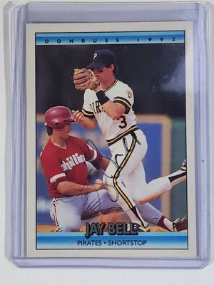 Jay Bell Signed 1992 Donruss #100 Card Pittsburgh Pirates Auto AU - Image 1 of 2