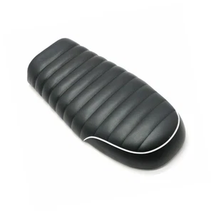 Retro Cafe Racer Seat Saddle Motorcycle Motorbike Fits For Harley Street Glide - Picture 1 of 4