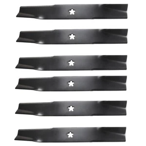 6 USA Mähmesser® Hi-Lift passend für Dixon® 539117911 539117973 50" Deck - Bild 1 von 1