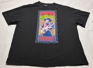 2004 Stevie Ray Vaughan Shirt Adult Size XL Winterland Tee Distressed READ FLAWs - Picture 1 of 12