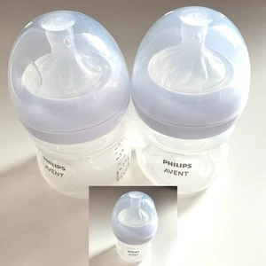 Set of 3 Philips Avent baby bottles Slow Flow - Picture 1 of 7