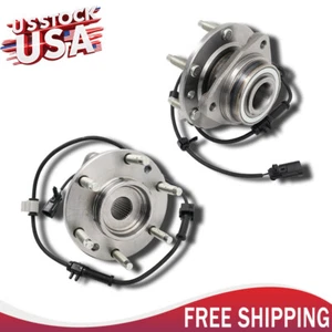 Para GMC Envoy XUV 2004-2005 Mangueta Rodamiento Delantero Izquierda + Derecha - Imagen 1 de 14