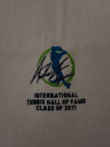 Tennis Andre Agassi 2011 men's International Tennis Hall of Fame inductee Towel Cover