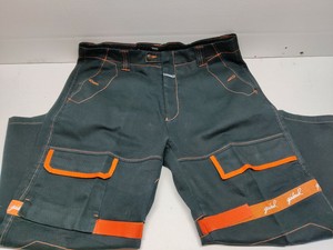 🔥 VTG Marithe Francois Girbaud 90s Baggy Orange Shuttle Tape Jeans Size 38