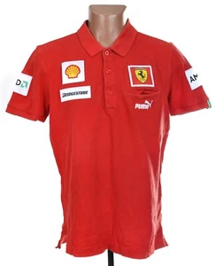 POLO RACING FORMULA 1 SCUDERIA FERRARI 2008 PUMA TAGLIA M - Foto 1 di 8