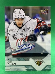 2018-19 Upper Deck CHL Autographs #52 Sean Durzi AUTO