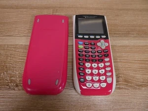 Texas Instruments TI-84 Plus C Silver Edition Graphing Calculator - Pink - Picture 1 of 3