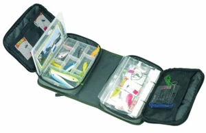 Behr Vorfachtasche, Anglertasche, Ködertasche Angeltasche mit Zubehörbox - Bild 1 von 2