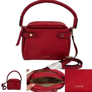 Lodis Rebecca Satchel Crossbody Bag Leather - Picture 1 of 8
