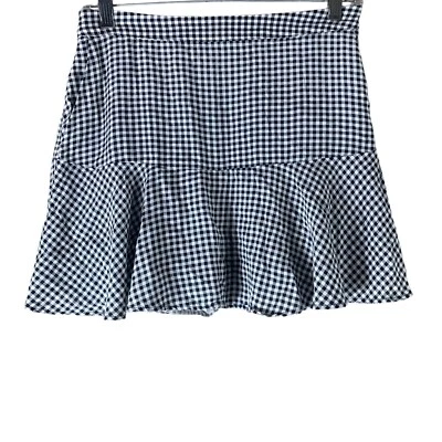 Hollister юбка размер маленький черный белый имбирь ультра высокий подъем шорты Wome - Изображение 1 из 4