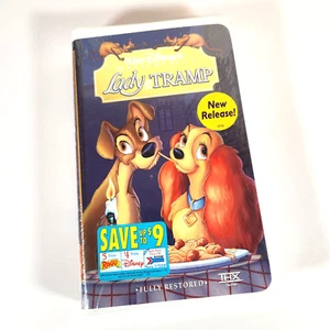 Lady and the Tramp VHS Factory Sealed Walt Disney Masterpiece Collection 14673 - Imagen 1 de 6