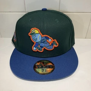 New Era Cincinnati Reds “Enchanted Forest” Sky Blue UV Fitted Hat Cap Sz 7 3/8 - Picture 1 of 7