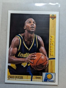 1991-92 Upper Deck #253 Chuck Person - Pacers - Foto 1 di 2