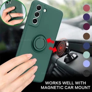 Handyhülle für Samsung S25 S24 S23 S22 Ultra S21 FE S20 A16 A55 Ring Case Cover - Bild 1 von 22