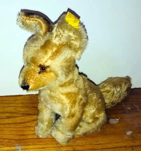 Vintage Steiff Stuffed Animal Desert Fox Xorry 3317/00 Ear Button Tag Plush - Picture 1 of 2