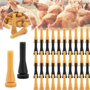 50-200x Huhn Ente Gans Geflügel Rupfen Rupffinger Für Rupfmaschine Feder Zupfen - Bild 1 von 14