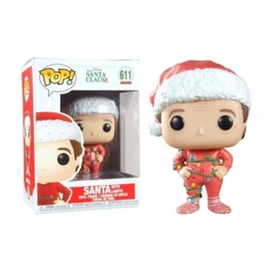 SANTA WITH LIGHTS Funko Pop Disney The Santa Clause Movie #611 Vinyl Figure NEW - Picture 1 of 1