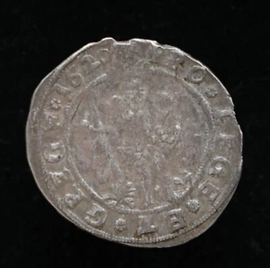 Hohnstein (Germany) 1620 12 Kreuzer - RARE WILDMAN - Silver - Picture 1 of 2