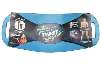 Tabla de ajuste simple azul - La tabla de equilibrio de entrenamiento con un giro Foto 1 de 4