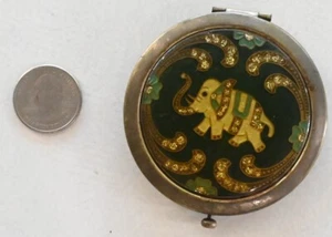 Compact Mirror Elephant B2U0136 combine shipping - Picture 1 of 4