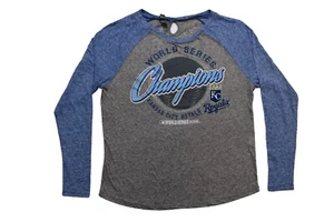 MLB Womens Kansas City Royals World Series Champions Shirt New S, M - Picture 1 of 5