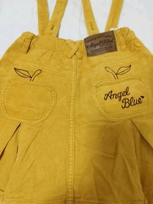 Angel Blue cute mustard girls skirt 150cm Japanese kawaii heisei retro - Image 1 of 4