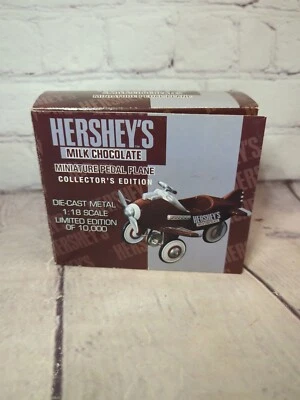 Hershey's 1:18 Die Cast Metal Plane Limited Edition With Box  - Image 1 of 4